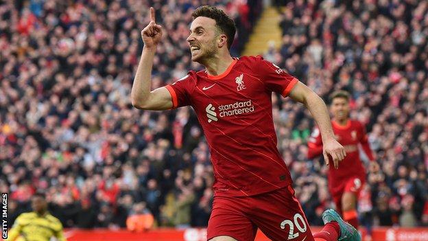 Diogo Jota, forward - Liverpool FC