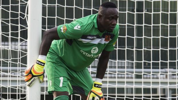 Dele Aiyenugba during his time at Israeli club Bnei Yehuda