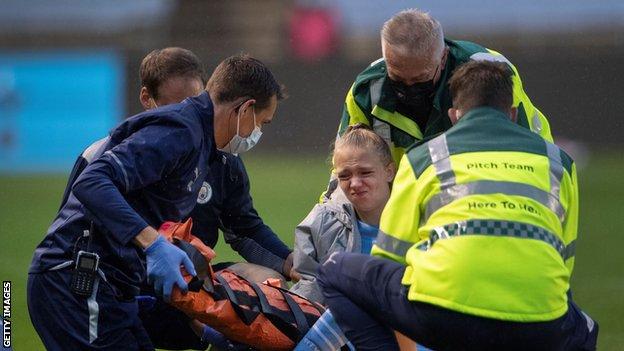 Esme Morgan: Manchester City and England defender out with leg