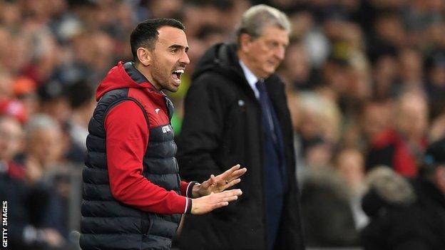 Leon Britton took over as Swansea caretaker-manager for two games in December 2017 following the dismissal of Paul Clement
