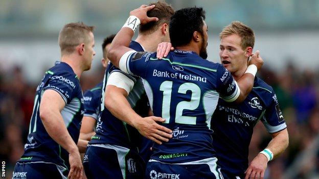 Pro14: Connacht 33-20 Scarlets - Bbc Sport