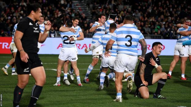 Rugby World Cup Argentina caught in path of All Blacks juggernaut