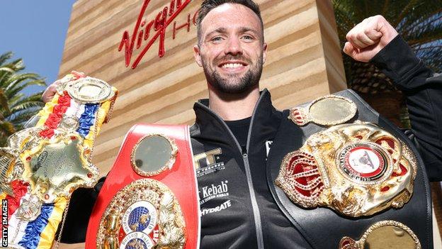 Scotland's Josh Taylor has a perfect record from 17 fights
