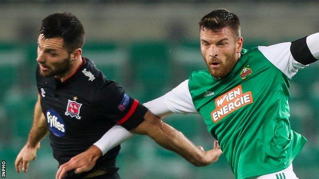 Patrick Hoban gave Dundalk an early lead