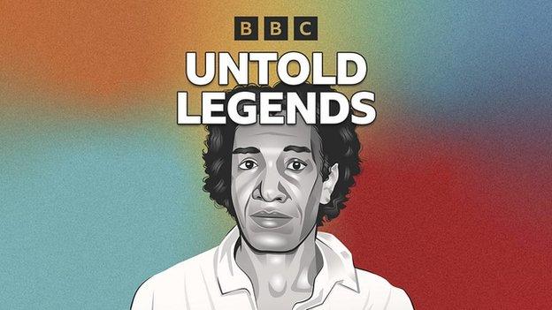 Ora Washington representation    promotion for Untold Legends podcast series