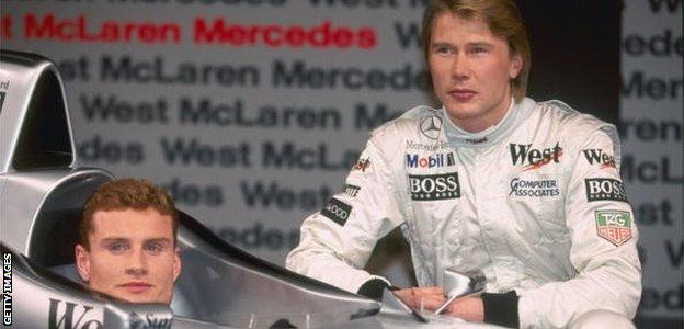 coulthard and hakkinen