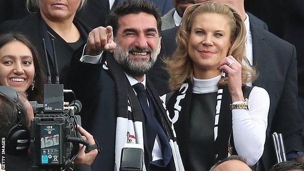 Newcastle chairman Yasir Al-Rumayyan and part-owner Amanda Staveley attended the first match after the takeover, against Tottenham on 17 October