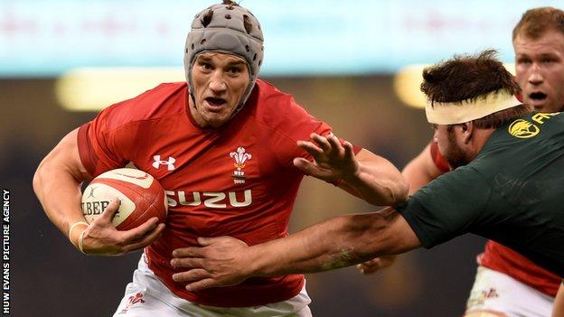 Jonathan Davies has scored 14 tries in 68 Tests for Wales since making his debut in 2009