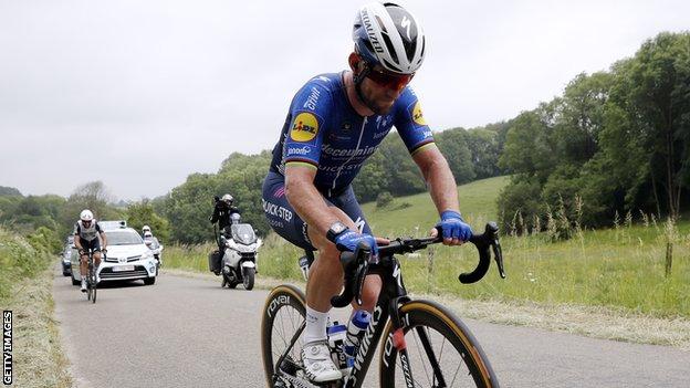 Tour De France Mark Cavendish To Return With Deceuninck Quick Step Bbc Sport