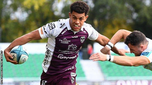 Rio Dyer Dragons Wing To Make Wales Debut Against New Zealand BBC Sport rio-dyer-dragons-wing-to-make-wales-debut-against-new-zealand-bbc-sport