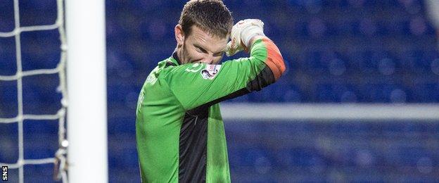 Ross County keeper Ryan Esson