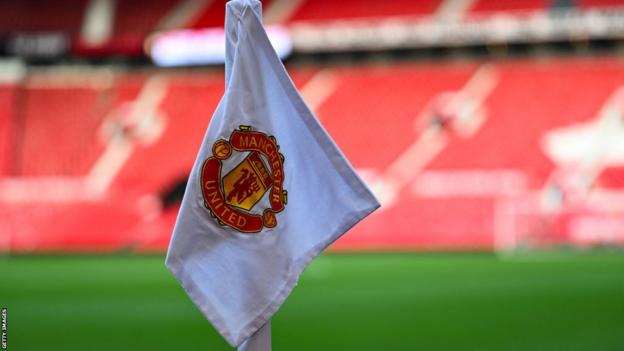 Manchester United corner flag