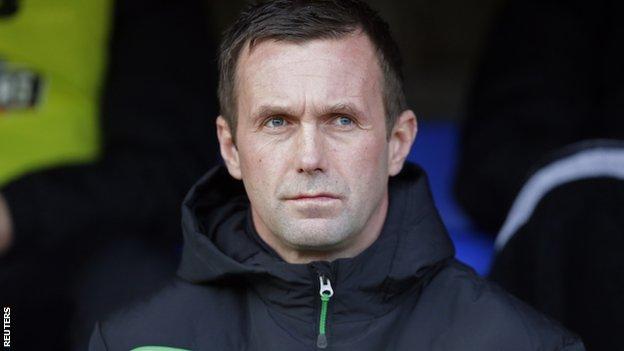 Celtic manager Ronny Deila