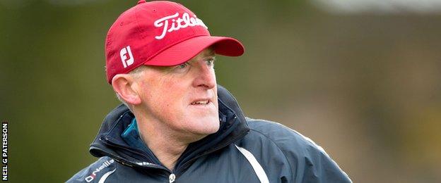 Kingussie co-manager Davie Anderson