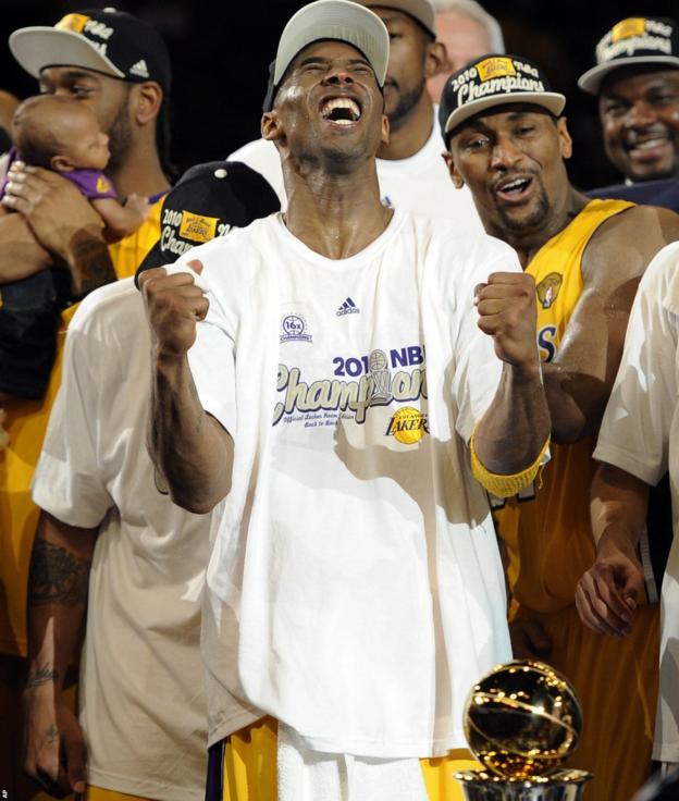 Kobe Bryant: NBA All-Star MVP Award to be named after LA Lakers legend -  BBC Sport