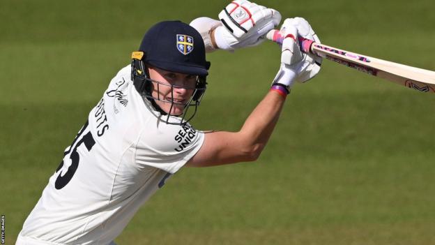Matthew Potts' previous highest first-class score was 81
