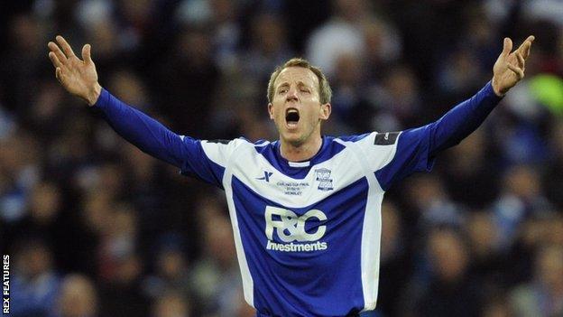 Lee Bowyer played a big role in the biggest day in Blues' history - the 2011 Wembley win over Arsenal