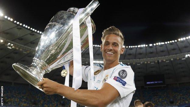 Marcos Llorente Atletico Madrid Sign Defensive Midfielder From Real Madrid Bbc Sport