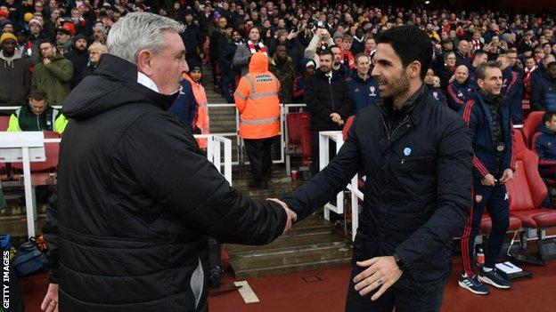 Steve Bruce was sacked by Newcastle on Wednesday
