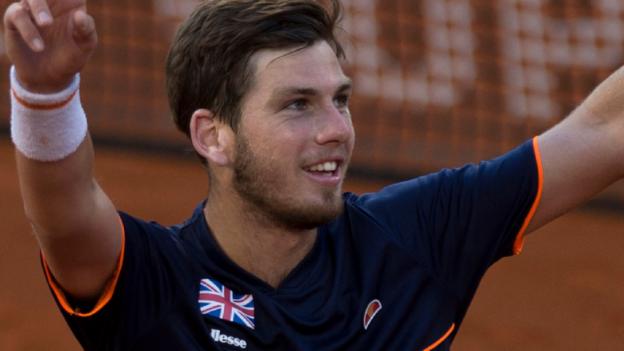 Davis Cup 2018: Great Britain level with Spain after Cameron Norrie victory