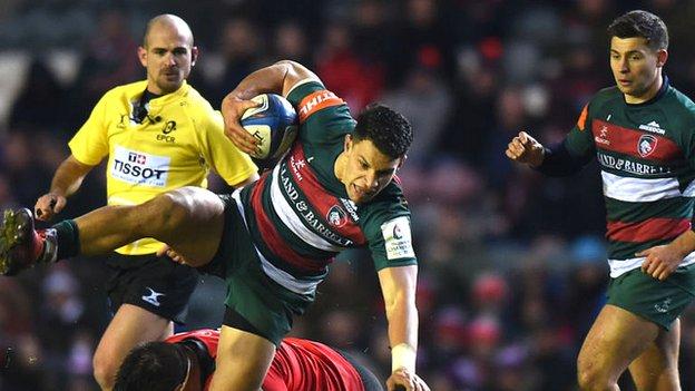 England v Australia Ben Youngs jokes with Matt Toomua BBC Sport