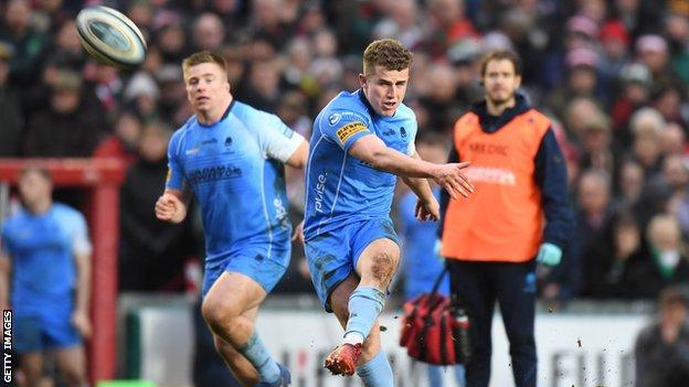 Worcester Warriors fly-half Billy Searle