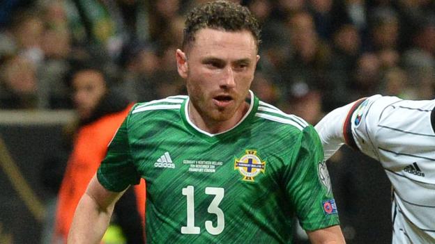 Corry Evans: NI midfielder suffers suspected broken nose and cheekbone