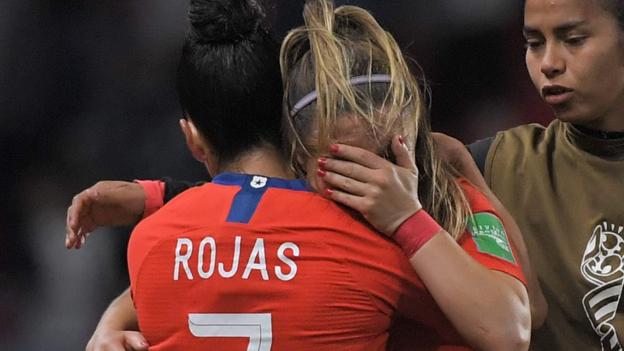 Women's World Cup: Chile penalty miss costs them last-16 tie against England