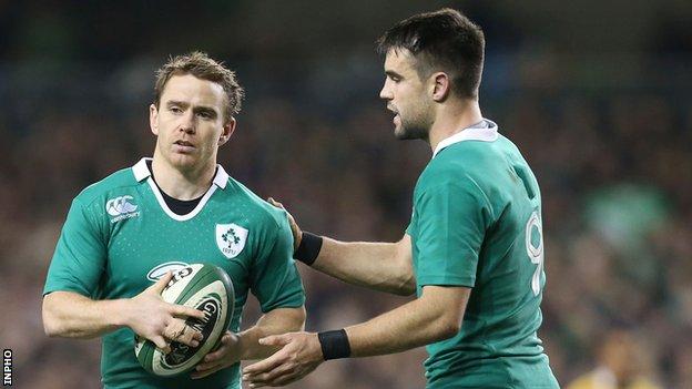 Eoin Reddan and Conor Murray