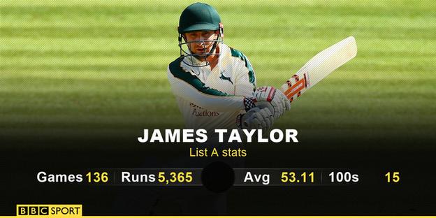 James Taylor stats