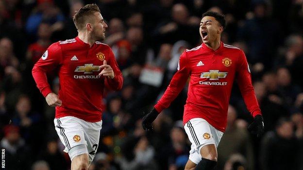 Jesse Lingard celebrates