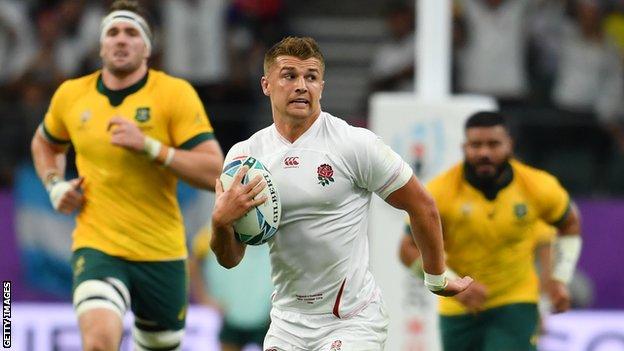 Henry Slade against Australia