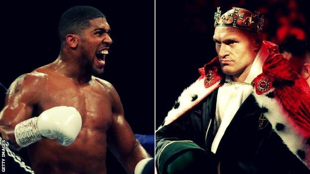 Anthony Joshua and Tyson Fury