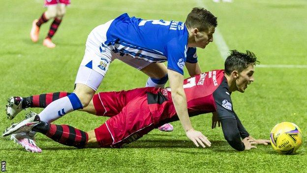 Kilmarnock and St Mirren initially forfeited matches after failing to fulfil fixtures