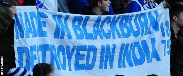 Blackburn fans hold protests during 2016-17 season