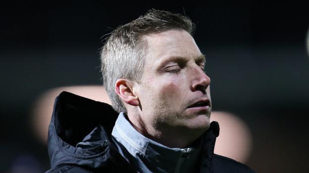 Neil Harris: 'Unacceptable' says manager as he suffers first Cardiff defeat