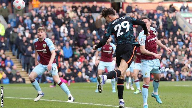 Burnley 0 4 Chelsea Kai Havertz scores twice in comfortable win