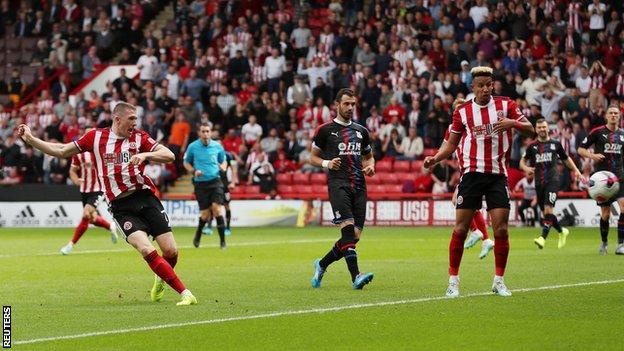 John Lundstram has now scored a league goal in each of England's top four tiers - 10 goals across the four divisions.