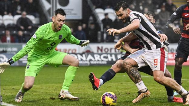 Tony Watt is searching for his first St Mirren goal