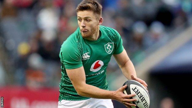 Ross Byrne has come off the bench for Ireland against Italy and the USA