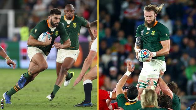 World Cup winners Damian de Allende and RG Snyman will link up with Munster again this season