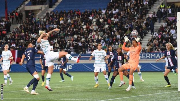 Millie Bright scores for Chelsea