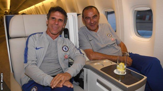 Gianfranco Zola isolating with family in Sardinia as Chelsea