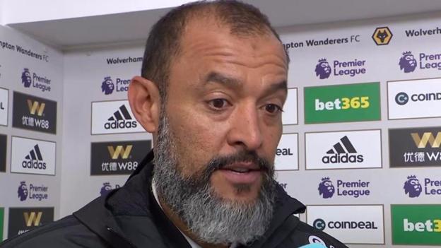 Wolves 1-0 Burnley: Nuno 'very satisfied' with tough win over Burnley - BBC Sport