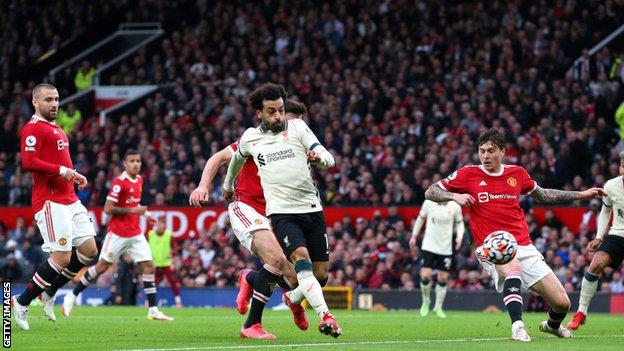 Manchester United 0-5 Liverpool: Salah hat-trick as Solskjaer's side  thrashed - BBC Sport