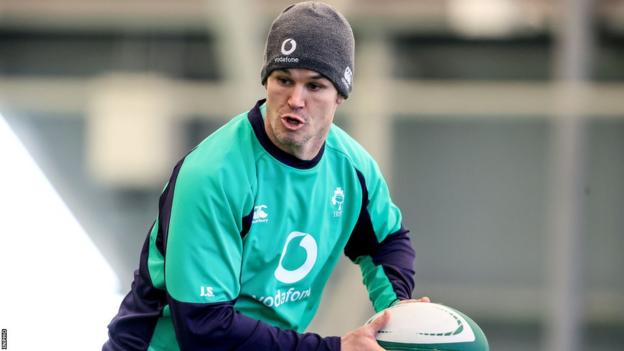 Johnny Sexton sustained a dead leg injury during Ireland's win over South Africa on 5 November