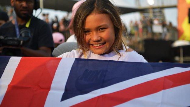 Brown is the youngest ever British Summer Olympian of all time