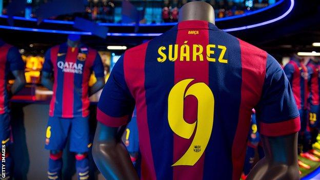 Suarez shirt