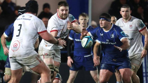 Ulster skipper Iain Henderson in action during his side's one-point win over Leinster