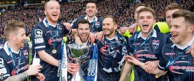 Ross County are the League Cup holders